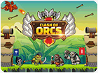 เกมส์ต่อสู้สงครามออคตีป้อม Clash of Orcs Game