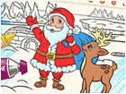 เกมส์ตกแต่งระบายสีรูปภาพคริสต์มาส Color Me Christmas