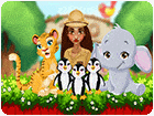 เกมส์โมอาน่าไปเที่ยวสวนสัตว์สุดน่ารัก Cute Zoo Game
