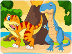 เกมส์จิ๊กซอว์ไดโนเสาร์สุดน่ารัก Dino Jigsaw Game