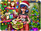 เกมส์เลดี้บั๊กซื้อของวันคริสต์มาส Dotted Girl Christmas Shopping