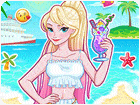 เกมส์เอลซ่าทำน้ำผลไม้ปั่นสมูทตี้ Eliza’s Summer Cruise