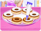 เกมส์ทำอาหารเมนูโดนัทสายรุ้ง Elsa Rainbow Donuts Cooking Game