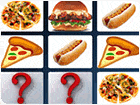 เกมส์จับคู่เปิดป้ายรูปอาหารฟาสฟู้ด Fast Food Memory Challenge Game
