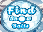 เกมส์จับผิดภาพหาลูกบอลหิมะ Find Snow Balls Game