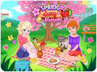 เกมส์ปาร์ตี้ปิกนิกของเจ้าหญิงหิมะ Frozen Picnic Party