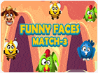 เกมส์จับคู่หน้าตลกหน้ายิ้ม3 Funny Faces Match3 Game