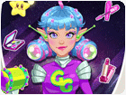 เกมส์รักษาใบหน้าสาวต่างดาว Galaxy Girl Real Makeover