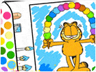 เกมส์ระบายสีการ์ฟิลด์สุดน่ารัก Garfield Coloring Book Game