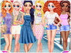 เกมส์แต่งตัวเจ้าหญิง7คนไปช็อปปิ้ง Girls Just Wanna Have Fun Shopping Game