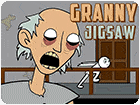เกมส์จิ๊กซอว์คุณปู่สุดหลอน Granny Jigsaw Game
