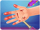 เกมส์คุณหมอรักษามือให้คนไข้ Hand Doctor Game
