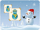 เกมส์ระบายสีตุ๊กตาหิมะสุดแฮปปี้ Happy Snowman Coloring Game