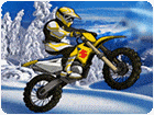 เกมส์รถแข่งมอเตอร์ไซค์ตะลุยน้ำแข็ง Ice Biker Game