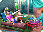 เกมส์รักษาเจ้าหญิงเอลซ่าที่บ้าน Ice Queen Home Recovery Game