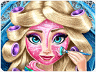 เกมส์เอลซ่าแต่งหน้าเหมือนจริง Ice Queen Real Makeover