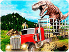 เกมส์ขับรถรับไดโนเสาร์ไปส่ง Jurassic Dino Transport Truck Game