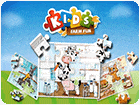 เกมส์จิ๊กซอว์รูปฟาร์มสุดน่ารัก Kids Farm Fun Game