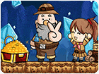 เกมส์ลุงกับหลานผจญภัยหาแร่ Miners Adventure Game