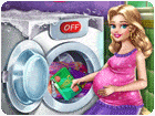 เกมส์คุณแม่ตั้งท้องซักผ้า Mommy Washing Clothes