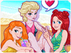 เกมส์เจ้าหญิงดิสนีย์ปาร์ตี้ริมทะเล Princess Beach Party