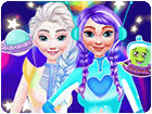 เกมส์แต่งตัวเจ้าหญิง5คนไปท่องอวกาศ Princesses Space Explorers Game