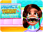 เกมส์รักษาช่องปากสาวน้อย Princy Throat Doctor