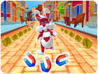 เกมส์กระต่ายวิ่งเก็บเหรียญ Subway Bunny Run Rush Rabbit Runner