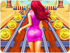 เกมส์เจ้าหญิงวิ่งเก็บเหรียญหนีเจ้าแมวตัวแสบ Subway Princess Run Game