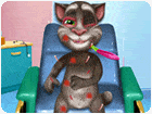 เกมส์รักษาเจ้าแมวทอม Taking Care Of Injured Tom Game