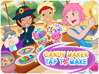 เกมส์เปิดร้านขายขนมหวานแสนอร่อย Tap Candy Sweets Clicker Game