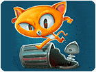 เกมส์แมววิ่งเก็บก้างปลาข้างถนน Trash Cat Game