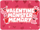 เกมส์จับคู่เปิดป้ายรูปมอนสเตอร์วันวาเลนไทน์ Valentine Monster Memory Game