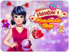 เกมส์เลดี้บั๊กขายของวาเลนไทน์ Valentines Handmade Shop