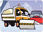 เกมส์จิ๊กซอว์รถบรรทุกการ์ตูนฤดูหนาว Winter Truck Jigsaw Game