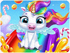 เกมส์แต่งตัวม้ายูนิคอร์น Glitter Unicorn Dress Up Girls Game