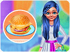 เกมส์ทำอาหารเมนูแฮมเบอร์เกอร์ผัก Making Homemade Veg Burger Game