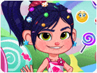 เกมส์เสริมสวยวาเนลโลปี้ Candyland Dress Up