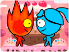 เกมส์น้ำกับไฟผจญภัยโลกแคนดี้ RedBoy and BlueGirl 4: Candy Worlds