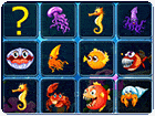 เกมส์จับคู่เปิดป้ายสัตว์น้ำใต้ทะเล Sea Creatures Cards Match Game