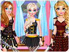 เกมส์แต่งตัวเจ้าหญิง3คนในชุดนักรบ WARRIOR PRINCESS DRESS UP Game