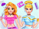 เกมส์ดีไอวายชุดสาวไฮโซ Blonde Princess DIY Royal Dress