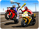 เกมส์ขับมอเตอร์ไซค์ฟาดหัวคน Biker Battle 3D