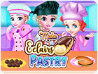 เกมส์ทำขนมเอแคลร์สุดน่ากิน Make Eclairs Pastry Game