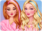 เกมส์แต่งตัวชุดสีชมพู Girls Pink Crush