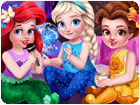 เกมส์เจ้าหญิงตอนเด็กจัดปาร์ตี้ก่อนนอน Baby Princesses Slumber Party