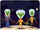 เกมส์จับผิดภาพหาดวงดาวในรูปเอเลี่ยน Aliens In Space Hidden Game