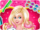 เกมส์ทำผมให้ซุปเปอร์บาร์บี้ Super Barbie Hair Trends Game
