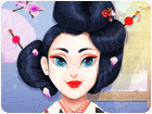 เกมส์แต่งหน้าสาวญี่ปุ่นเกอิชา Geisha Glass Skin Routine