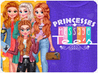 เกมส์เจ้าหญิงแต่งตัวชุดทีเชิ๊ต Princesses Message Tees